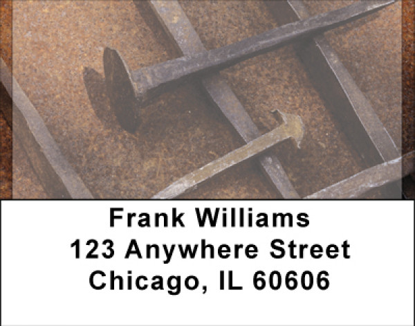 Vintage Tools Address Labels | LBBBF-01