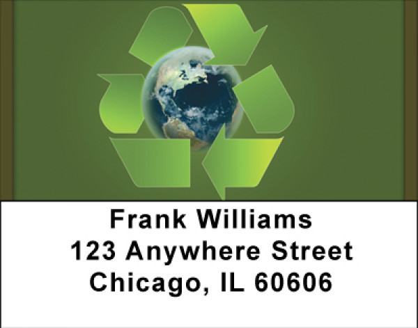 Recycle Reminders Address Labels | LBBBF-09