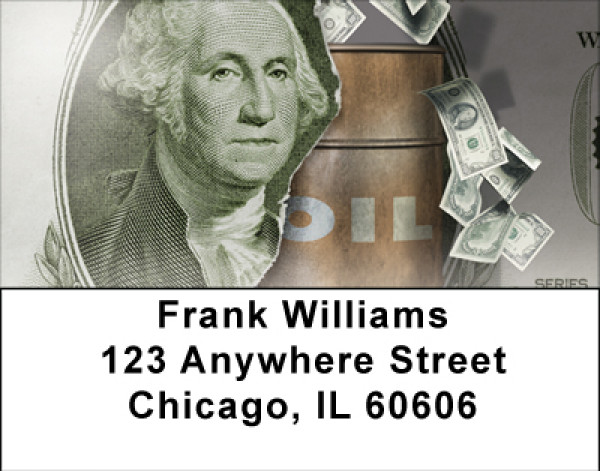 Oil Money Address Labels | LBBBF-18