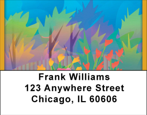Hot Garden Address Labels | LBBBF-63