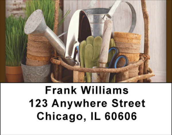 Joys Of Gardening Address Labels | LBBBF-64