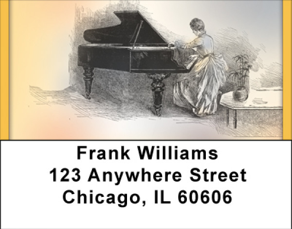 Timeless Classical Music Address Labels | LBBBF-96