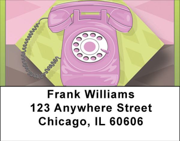 50's And 60's Revisited Address Labels | LBBBG-01