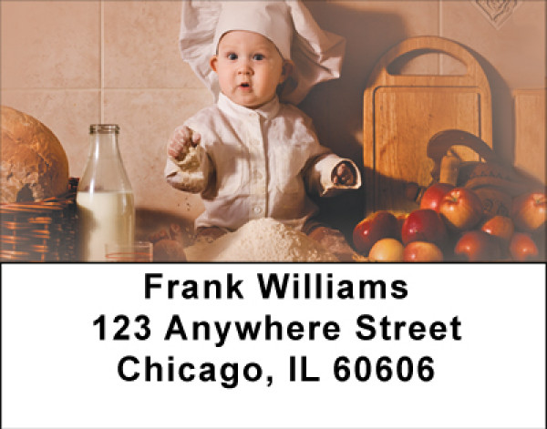A Future Chef Address Labels | LBBBG-29