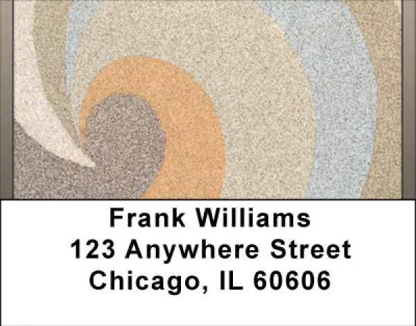 Stone Swirls Address Labels | LBBBG-63