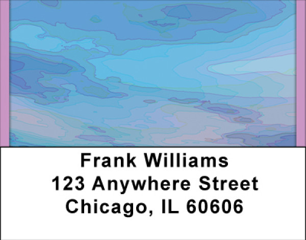 Pastel Waters Address Labels | LBBBG-68