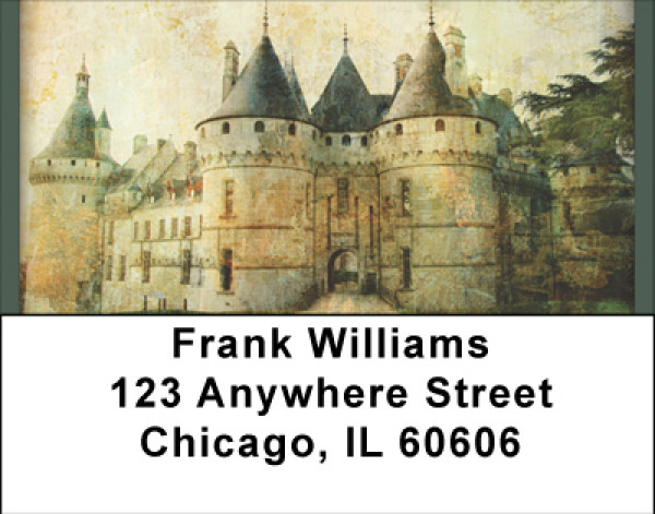 Old World Castles Address Labels | LBBBG-70