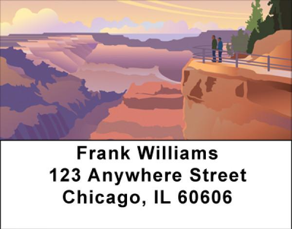 Majestic Grand Canyons Address Labels | LBBBG-74