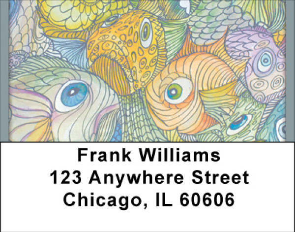 Hungry Eyes Address Labels | LBBBG-97