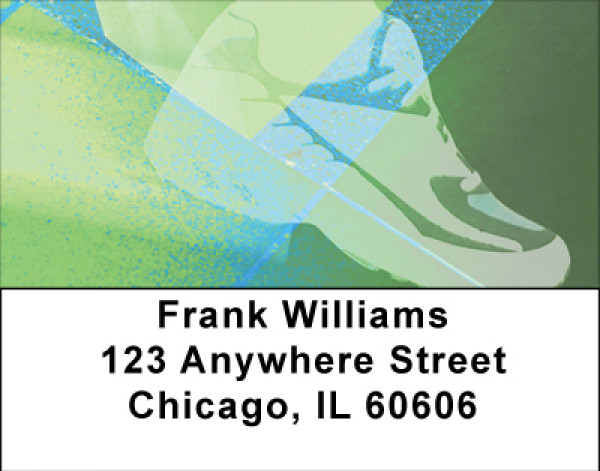 Running Blues Address Labels | LBBBH-26