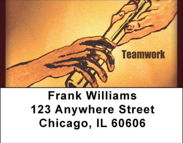 Teamwork Address Labels | LBBBH-40