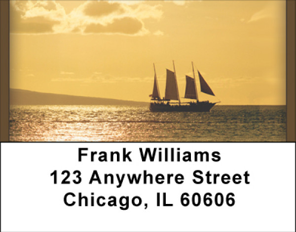 Golden Daze Address Labels | LBBBH-44