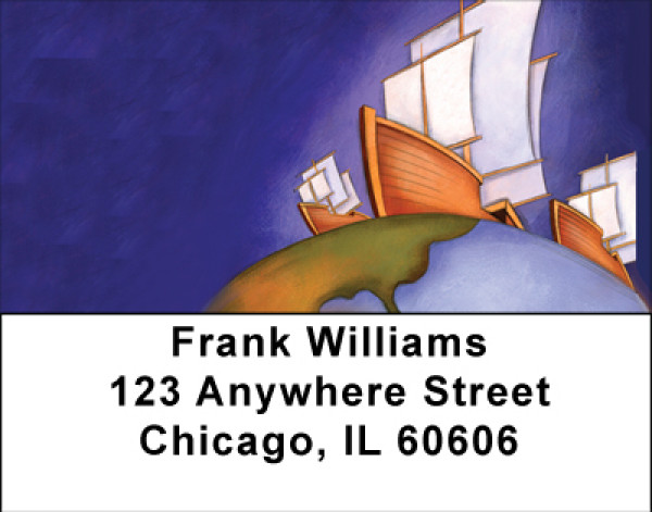 On The Edge Address Labels | LBBBH-47
