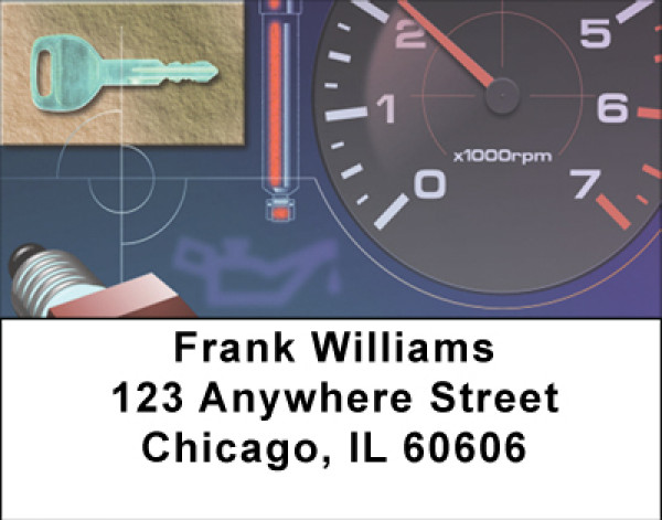 Gear Up Address Labels | LBBBH-64