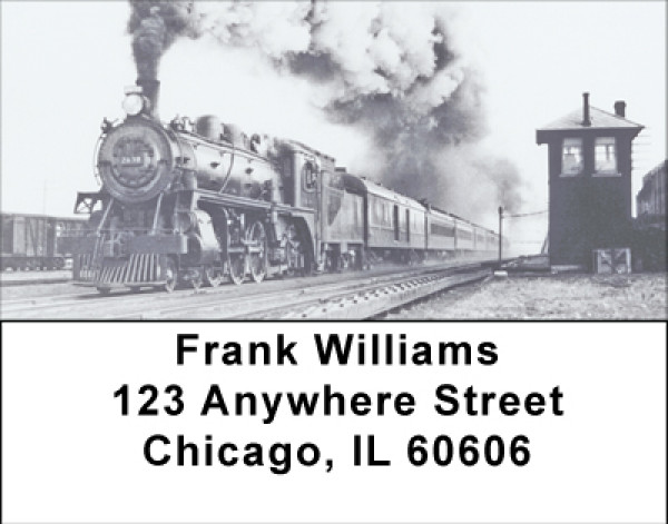 Greeting The Iron Horse Address Labels | LBBBH-70