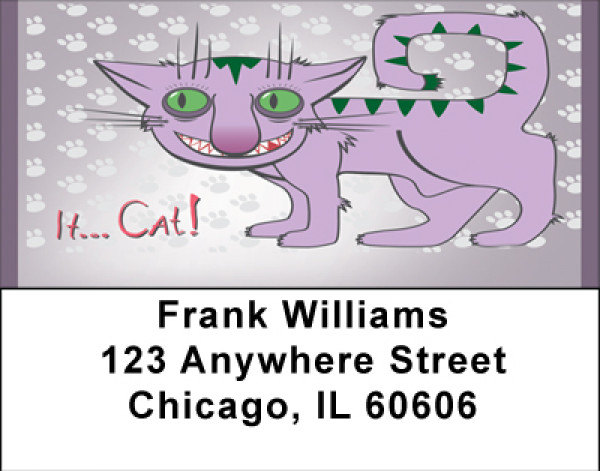 IT Cat! Address Labels | LBBBH-87