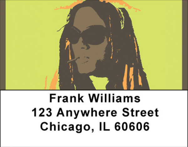 Reggae Visions Address Labels | LBBBI-07