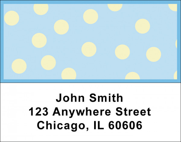 Geometric Shapes Checks Address Labels | LBGEO-01