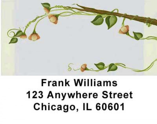 Flowers Address Labels | LBJHS-03