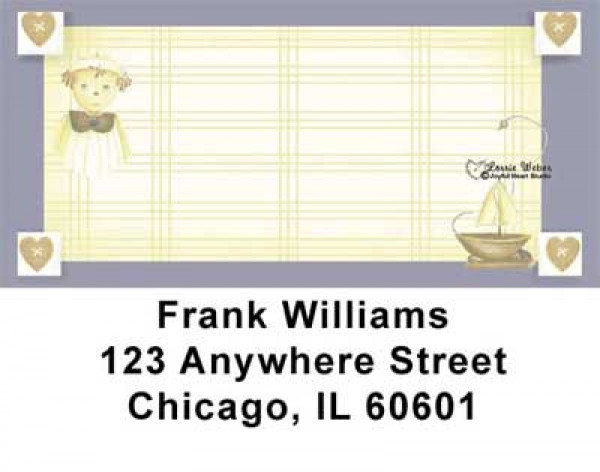 Raggedy Friends Address Labels | LBJHS-06