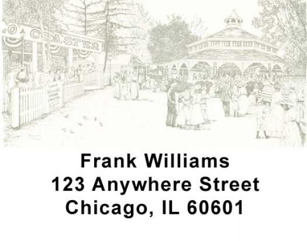 Black and White Address Labels | LBLBC-03