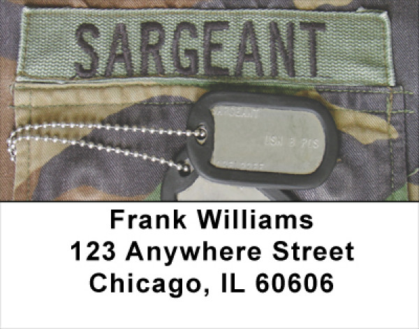 Air Force Address Labels | LBMIL-22