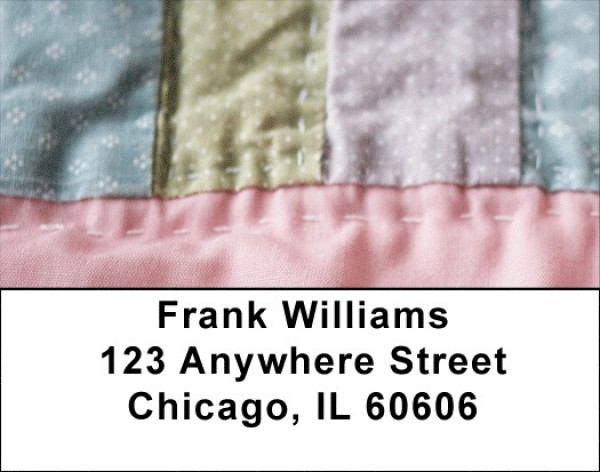Quilt For New Baby Address Labels | LBQBA-16