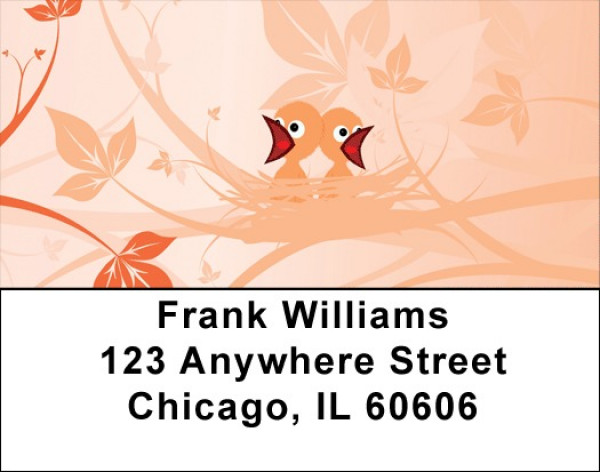 The Nest Address Labels | LBQBA-64