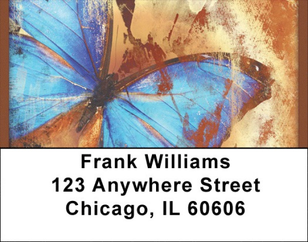 Gold And Wings Address Labels | LBQBA-80