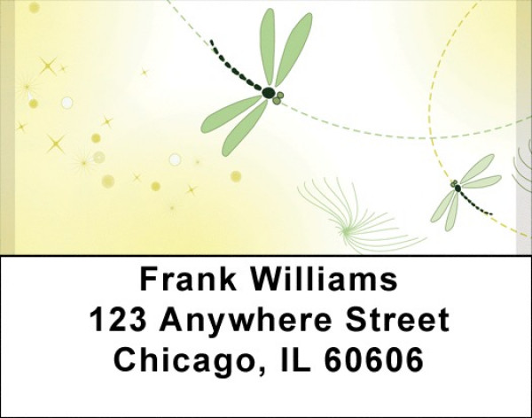 Dance Of The Dragonfly Address Labels | LBQBC-05