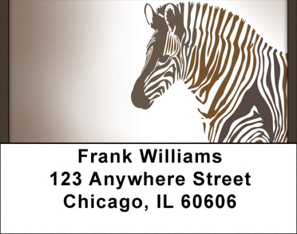 African Wildlife Address Labels | LBQBD-19