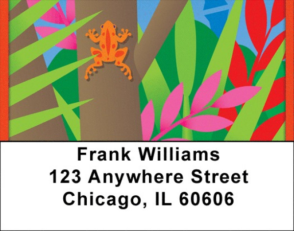 Tropical Creatures Address Labels | LBQBD-27