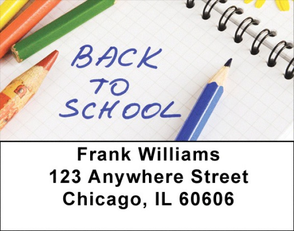 Back To School Address Labels | LBQBD-65