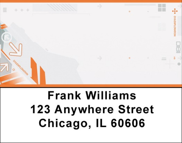 Energy Exploration Address Labels | LBQBD-68