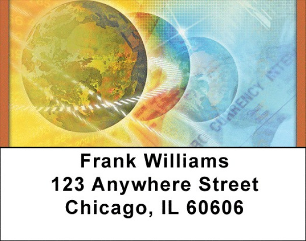 Global Focus Address Labels | LBQBD-77