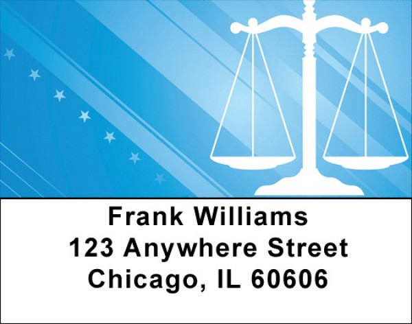 Rule of Law Address Labels | LBQBD-86