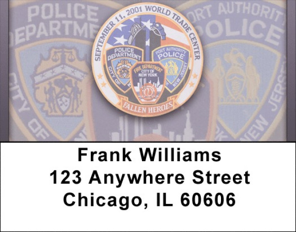 Fallen Heroes Address Labels | LBQBE-05