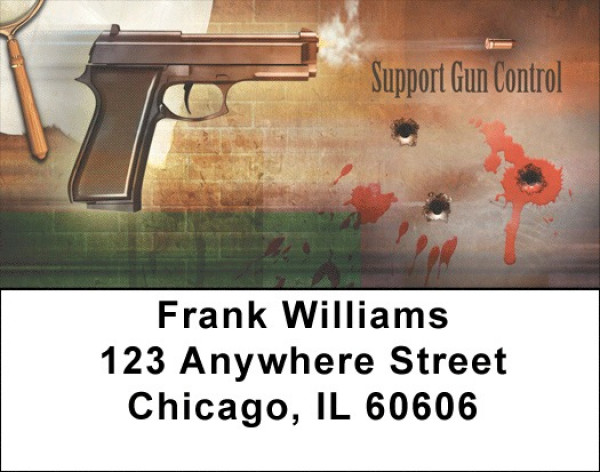 Fight Crime Address Labels | LBQBE-11