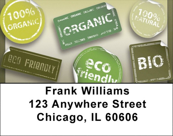 Environmental Stickers Address Labels | LBQBE-14