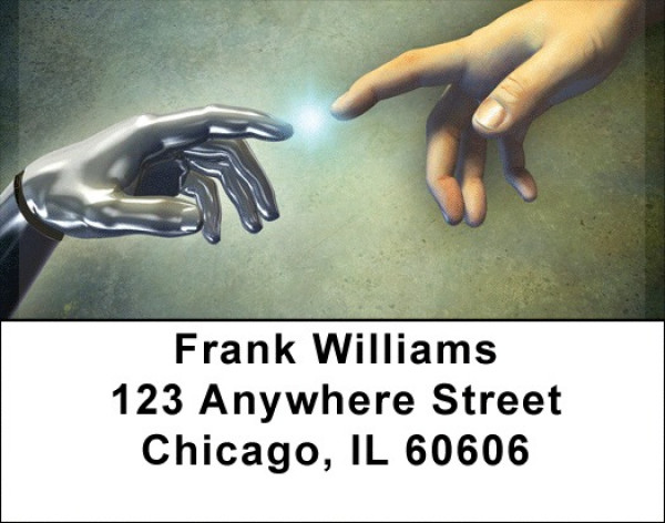 The Touch Of The Future Address Labels | LBQBE-58