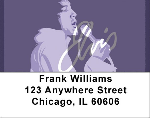 Elvis Remembered Address Labels | LBQBE-64