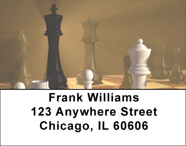 Chess Magic Address Labels | LBQBE-68