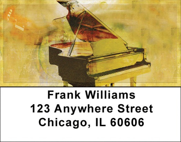 The Magic Of Music Address Labels | LBQBE-90
