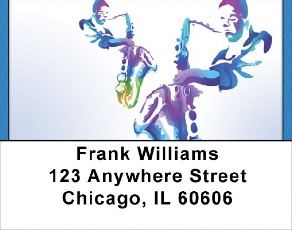 Saxy Magic Address Labels | LBQBE-99
