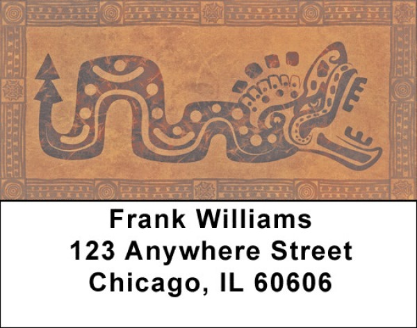 Native American Art Address Labels | LBQBF-28