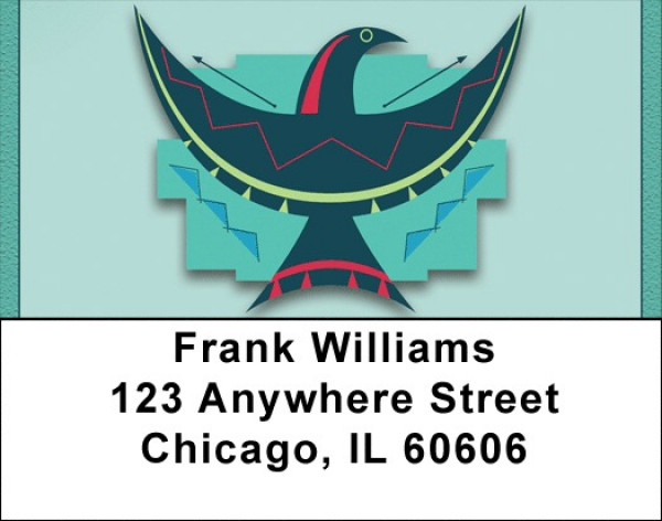Native American Symbols Address Labels | LBQBF-31