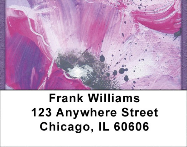 Splashes Of Lavender Address Labels | LBQBG-21