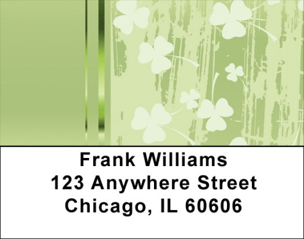 Mystical Clovers Address Labels | LBQBG-37