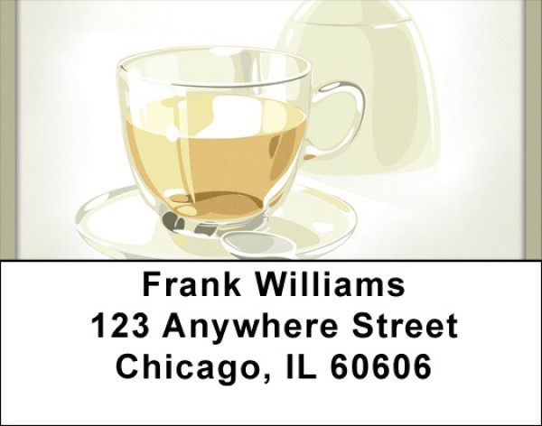 It Is Tea Time Address Labels | LBQBH-37