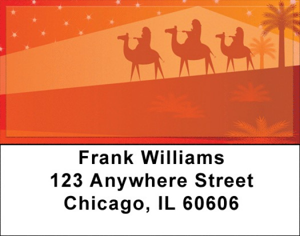 Journey To Bethleham Address Labels | LBQBH-89